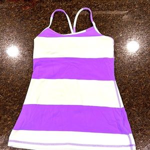 LuLulemon Power Y Bra Tank - size 6